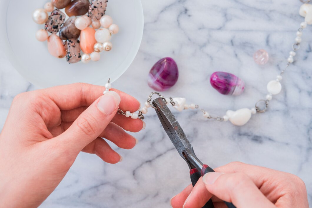 making Jewelry with Stones