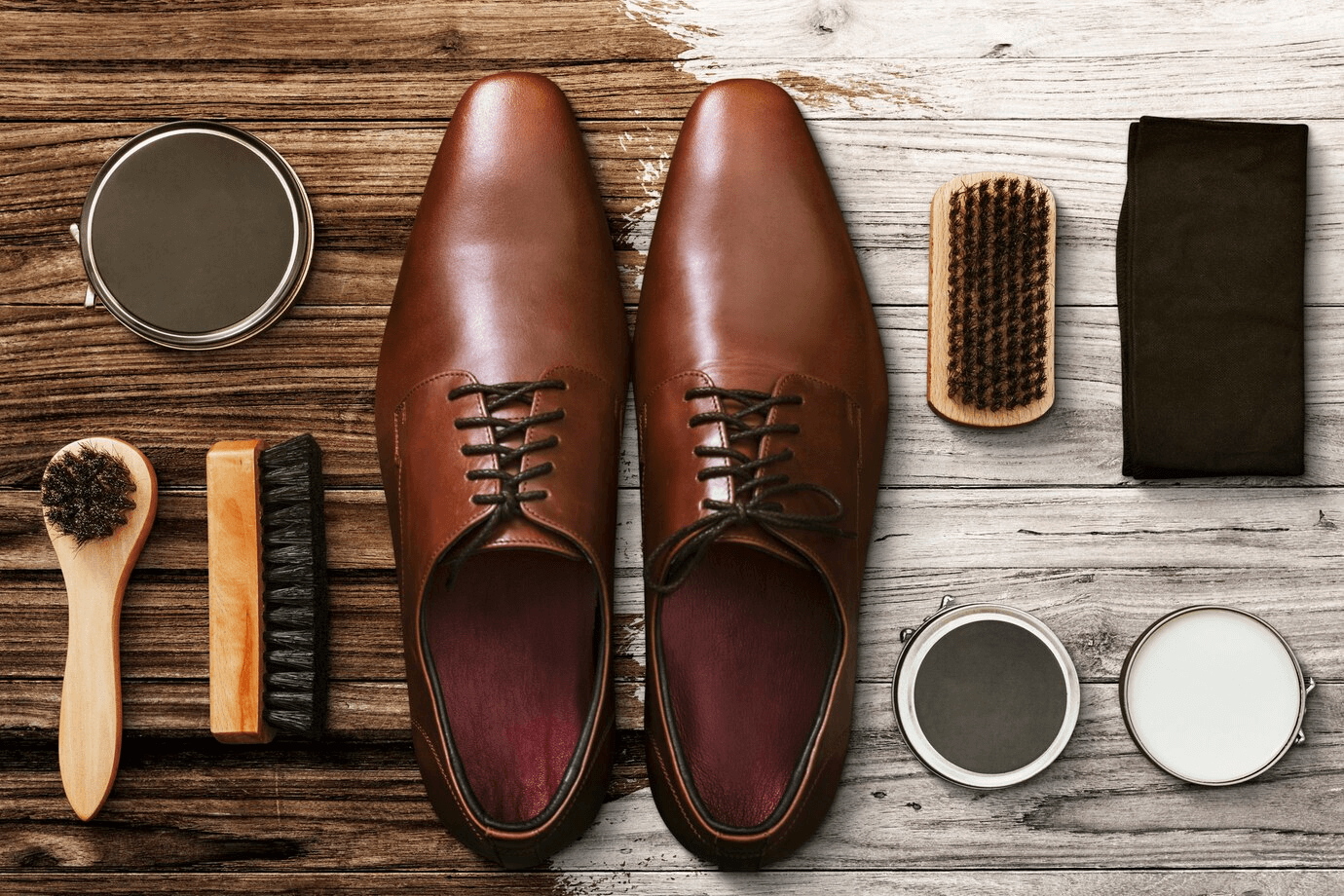 how to clean leather shoes 1