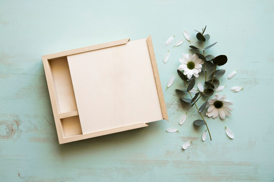 empty unused wooden box
perfect for making Jewelry Box