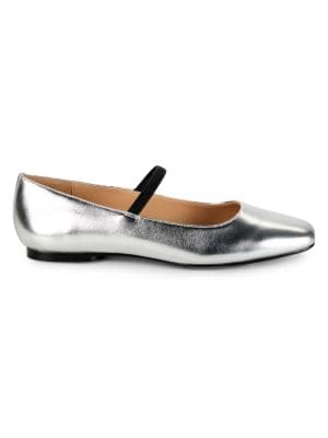 Harper Metallic Leather Mary Jane