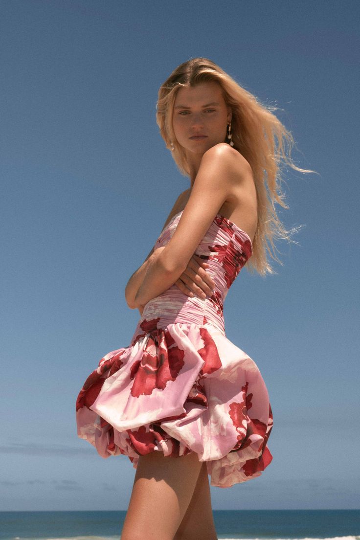 Tess Floral Bubble Dress main image 1